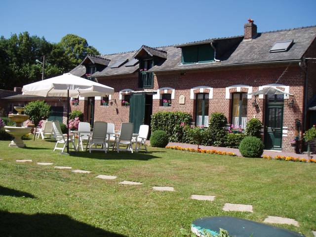 La fontaine aux iris