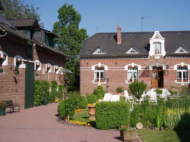 La fontaine aux iris