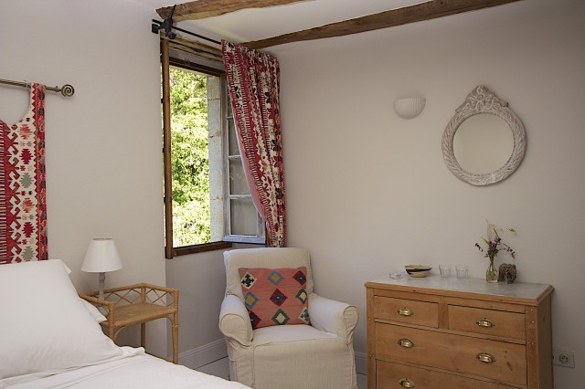 Bedroom - mill race view