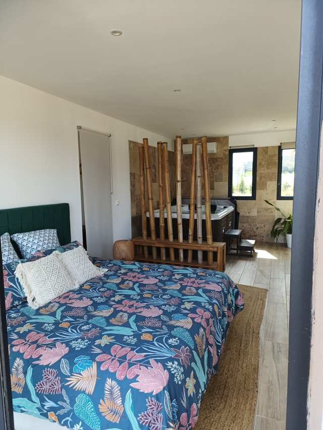 Photo Grande chambre d'htes pour 2 personnes. Hyres Le pavillon des pivoines